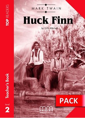 Εικόνα της HUCK FINN Teacher's Pack (Teacher's Book, Student's Book with Glossary) 