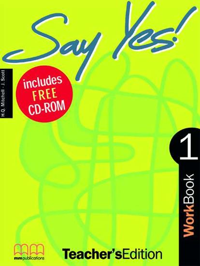 Εικόνα από SAY YES 1 Workbook (Teacher's Edition - with CD) 