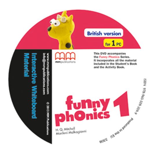 Εικόνα από DVD FUNNY PHONICS 1 Interactive Whiteboard Material PACK 
