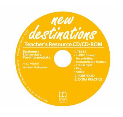 Εικόνα της Teacher's Resource Pack CD NEW DESTINATIONS (Beginners-Pre intermediate) 