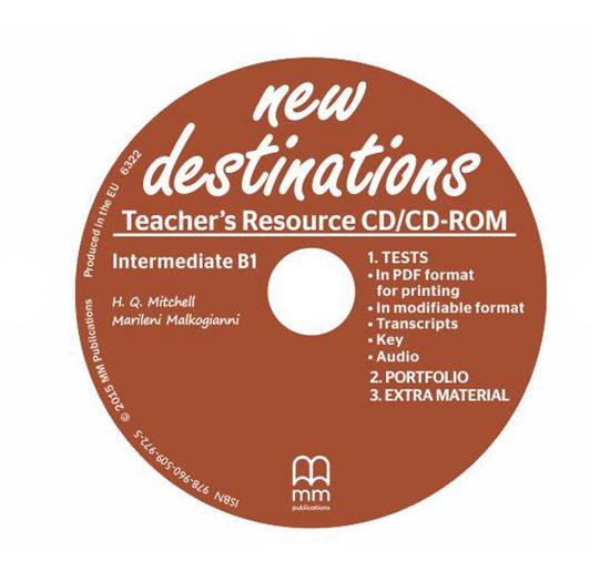 Εικόνα από Teacher's Resource Pack CD NEW DESTINATIONS Intermediate B1 