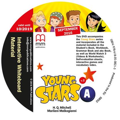 Εικόνα της DVD YOUNG STARS A Interactive Whiteboard Material PACK 
