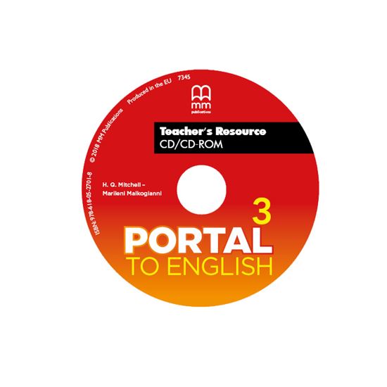 Εικόνα από Teacher's Resource Pack CD-ROM PORTAL TO ENGLISH 3 