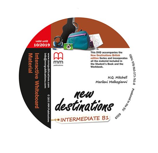 Εικόνα από DVD NEW DESTINATIONS Intermediate B1 Interactive Whiteboard Material PACK 