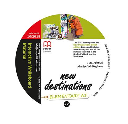 Εικόνα της DVD NEW DESTINATIONS Elementary Interactive Whiteboard Material PACK 