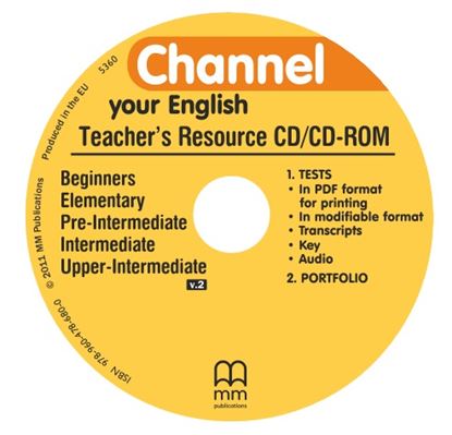Εικόνα της Teacher's Resource Pack CD-ROM CHANNEL (Beginners-Upper-Intermediate) (V.2) 
