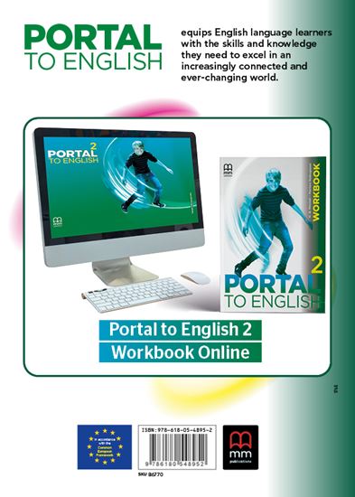 Εικόνα από PORTAL TO ENGLISH 2 Workbook with online code 