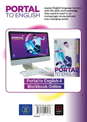 Εικόνα της PORTAL TO ENGLISH 4 Workbook with online code 