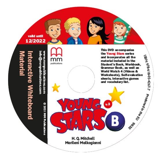Εικόνα από DVD YOUNG STARS B' Interactive Whiteboard Material PACK (V.3) 