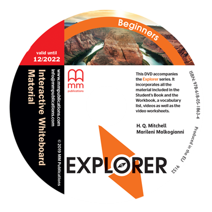 Εικόνα της DVD EXPLORER Beginners Interactive Whiteboard Material 