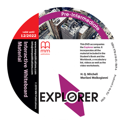 Εικόνα της DVD EXPLORER Pre-Intermediate Interactive Whiteboard Material 
