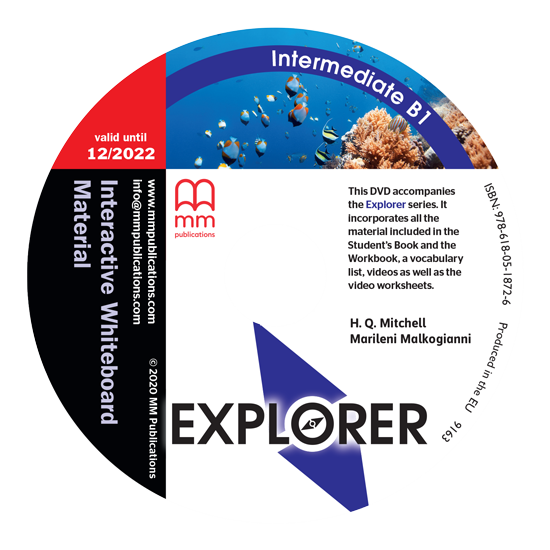 Εικόνα από DVD EXPLORER Intermediate B1 Interactive Whiteboard Material 