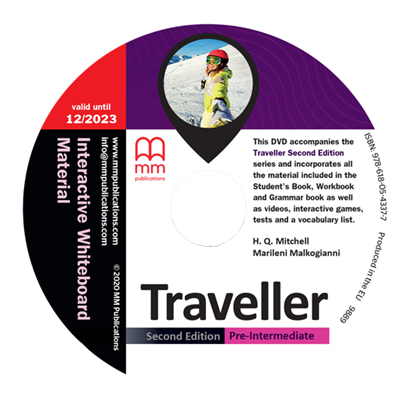 Εικόνα της DVD TRAVELLER 2ND EDITION Pre-Intermediate Interactive Whiteboard Material 