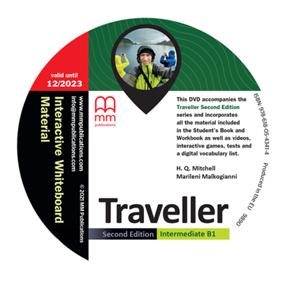 Εικόνα της DVD TRAVELLER 2ND EDITION Intermediate B1 Interactive Whiteboard Material 