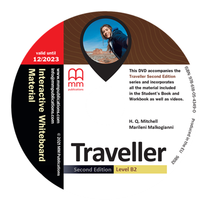Εικόνα της DVD TRAVELLER 2ND EDITION B2 Interactive Whiteboard Material 