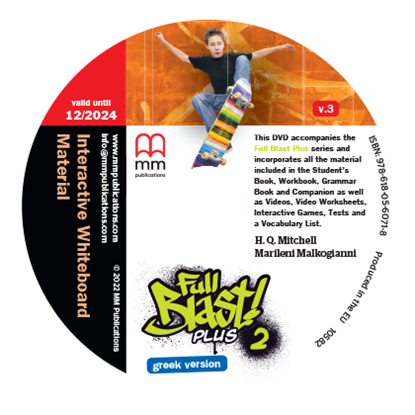 Εικόνα της FULL BLAST PLUS 2 Interactive Whiteboard Material DVD (V.3) 