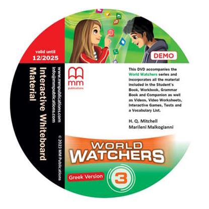 Εικόνα της WORLD WATCHERS 3 Interactive Whiteboard Material DVD 