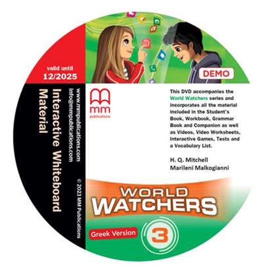 Εικόνα από WORLD WATCHERS 3 Interactive Whiteboard Material DVD 