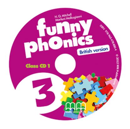 Εικόνα της FUNNY PHONICS 3 Class CD 