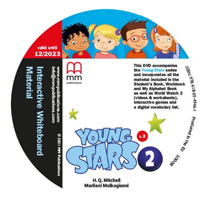 Εικόνα της YOUNG STARS 2 Interactive Whiteboard Material PACK DVD (V.3) 