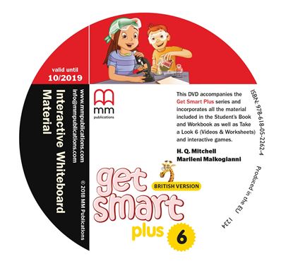 Εικόνα της DVD GET SMART PLUS 6 Interactive Whiteboard Material PACK (V.2) 